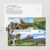 Carte Postale UNESCO WHS - Forêts tropicales de l'Atsinanana (Devant / Derrière)