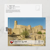 Carte Postale UNESCO WHS - Fort de Bahla - قلعة بهلا (Devant / Derrière)