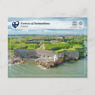 Carte Postale UNESCO WHS - Forteresse de Suomenlinna