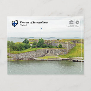 Carte Postale UNESCO WHS - Forteresse de Suomenlinna