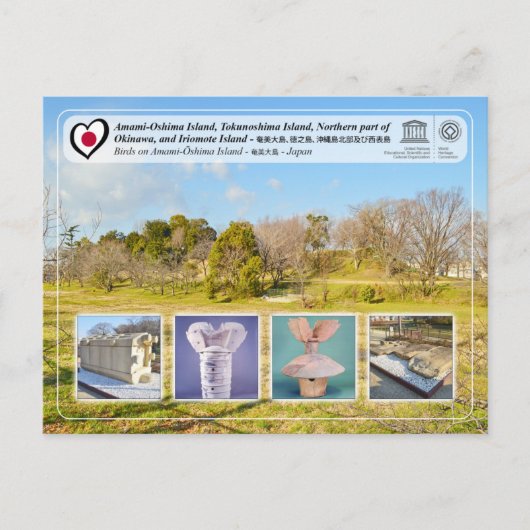 Carte Postale UNESCO WHS - Furuichi - Tumulus de Tsudo-shiroyama (Devant)