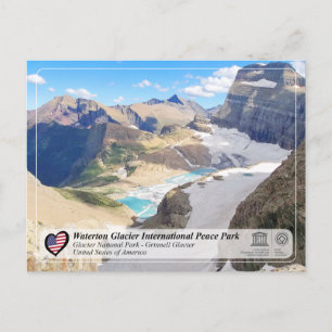 Carte Postale UNESCO WHS - Glacier NP - Grinnell Glacier