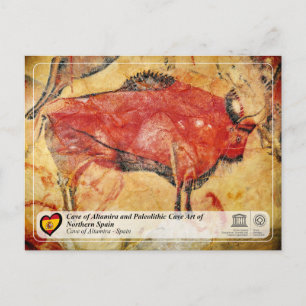 Carte Postale UNESCO WHS - Grotte d'Altamira / Cueva de Altamira