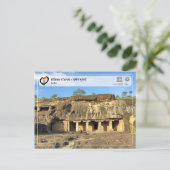 Carte Postale UNESCO WHS - Grottes d'Ellora (Debout devant)