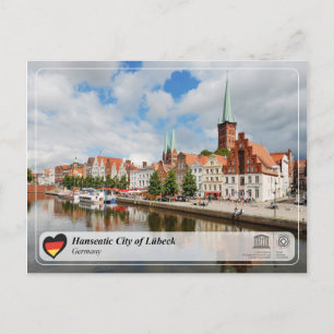 Carte Postale UNESCO WHS - Hanseatic City of Lübeck