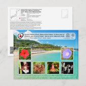 Carte Postale UNESCO WHS - Île de Tokunoshima - 徳之島 - Flore (Devant / Derrière)