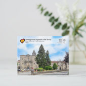 Carte Postale UNESCO WHS - Monasterio de Père Noël María del Con (Debout devant)