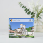 Carte Postale UNESCO WHS - Monastery of Horezu (Debout devant)