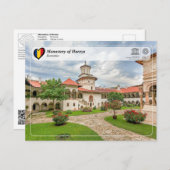 Carte Postale UNESCO WHS - Monastery of Horezu (Devant / Derrière)