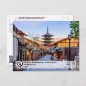 Carte Postale UNESCO WHS - Monuments historiques de l'ancienne K (Devant / Derrière)