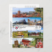 Carte Postale UNESCO WHS - Monuments historiques de l'ancienne K (Devant / Derrière)