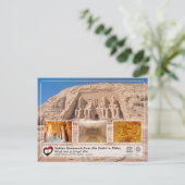 Carte Postale UNESCO WHS - Monuments Nubiens - Abu Simbel (Debout devant)