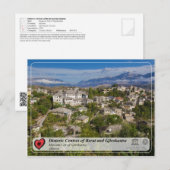 Carte Postale UNESCO WHS - Musée-Ville de Gjirokastra (Devant / Derrière)