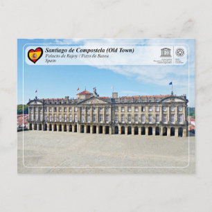 Carte Postale UNESCO WHS - Palacio de Rajoy / Pazo de Raxoi