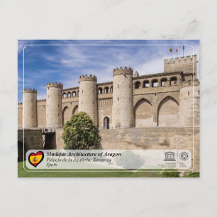 Carte Postale UNESCO WHS - Palais de l'Aljafería