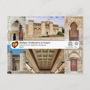 Carte Postale UNESCO WHS - Palais de l'Aljafería