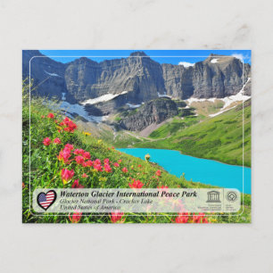 Carte Postale UNESCO WHS - Parc national de Glacier