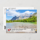 Carte Postale UNESCO WHS - Parc national de Yoho (Devant / Derrière)