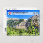 Carte Postale UNESCO WHS - Parc national de Yoho (Devant / Derrière)