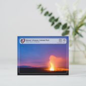 Carte Postale UNESCO WHS - Parc national des volcans d'Hawaï (Debout devant)