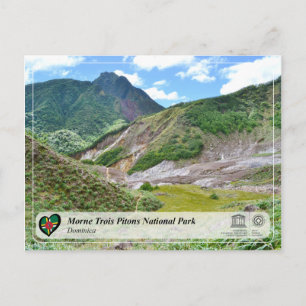 Carte Postale UNESCO WHS - Parc national du Morne Trois Pitons