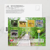 Carte Postale UNESCO WHS - Parc national et réserve de Kluane (Devant / Derrière)