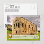 Carte Postale UNESCO WHS - Père Noël María del Naranco (Devant / Derrière)