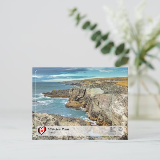 Carte Postale UNESCO WHS - Point erroné (Debout devant)