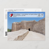 Carte Postale UNESCO WHS - Qal’at al-Bahrain (Devant / Derrière)