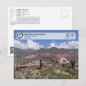 Carte Postale UNESCO WHS - Quebrada de Humahuaca (Devant / Derrière)