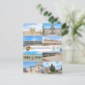 Carte Postale UNESCO WHS - Saint-Jacques-de-Compostelle (centre (Debout devant)