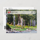 Carte Postale UNESCO WHS - SGang Gwaay (Devant / Derrière)