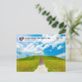 Carte Postale UNESCO WHS - Site historique d'état de Cahokia Mou (Debout devant)