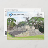 Carte Postale UNESCO WHS - Site maya de Copan (Devant / Derrière)
