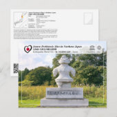 Carte Postale UNESCO WHS - Sites Jomon - Site funéraire de Kameg (Devant / Derrière)