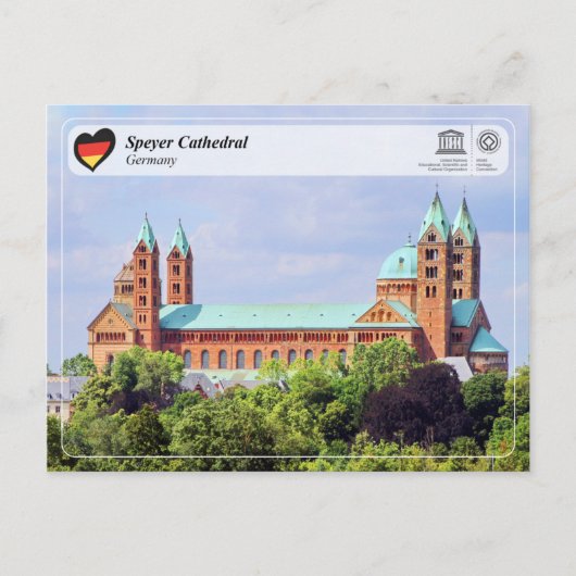 Carte Postale UNESCO WHS - Speyer Cathedral (Devant)