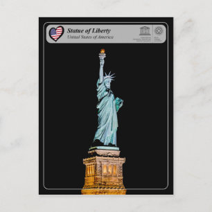 Carte Postale UNESCO WHS - Statue de la Liberté
