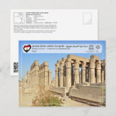 Carte Postale UNESCO WHS - Thèbes antique - Temple de Louxor (Devant / Derrière)