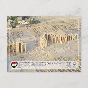 Carte Postale UNESCO WHS - Thèbes antiques - Thèbes Necropolis
