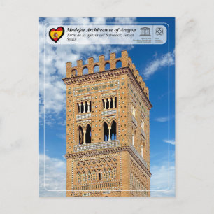 Carte Postale UNESCO WHS - Torre de la iglesia del Salvador