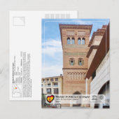 Carte Postale UNESCO WHS - Torre e iglesia de San Pedro (Devant / Derrière)