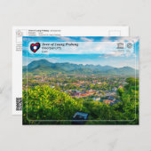 Carte Postale UNESCO WHS - Town of Luang Prabang - ຫລວງພະບາງ  (Devant / Derrière)