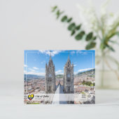 Carte Postale UNESCO WHS - Ville de Quito (Debout devant)