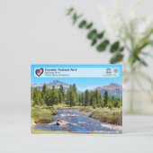 Carte Postale UNESCO WHS - Yosemite NP - Tuolumne River Postcard (Debout devant)