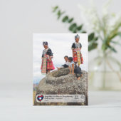 Carte Postale UNESCO - Xiengkhuang - Plaine des Jarres - ທົ່ງໄຫຫ (Debout devant)