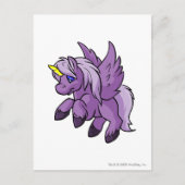 Carte Postale Uni pourpre (Devant)