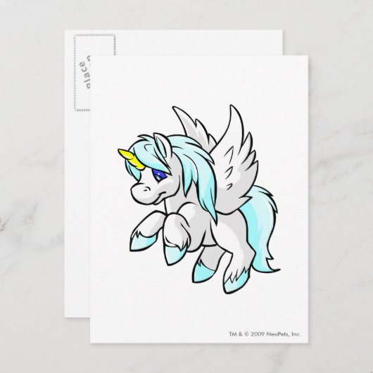 Carte Postale Uni White (Devant / Derrière)