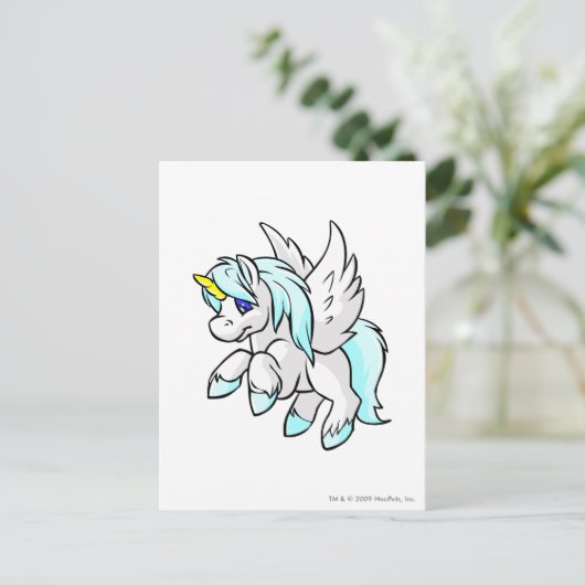 Carte Postale Uni White (Debout devant)