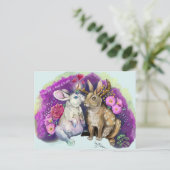 Carte Postale Unibunny Bisses Jackalope Amour magique (Debout devant)