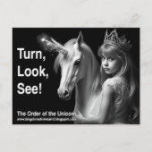 Carte postale Unicorn (Devant)